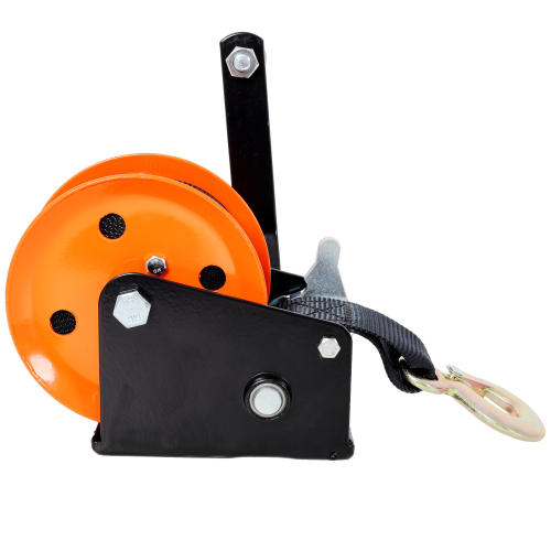 1200LBS Hand Winch,with 19.6FT Black Strap - Image 3