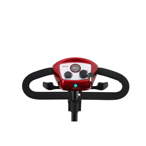 Compact 4 Wheels Mobility Scooter 300W 300lbs Red - Image 5