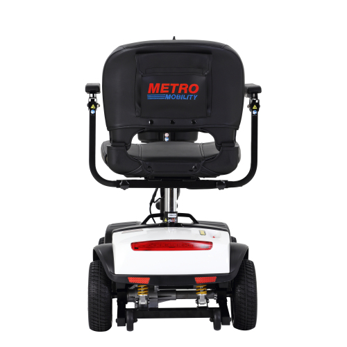 4 Wheel Compact Mobility Scooter 300W 300lbs White - Image 5