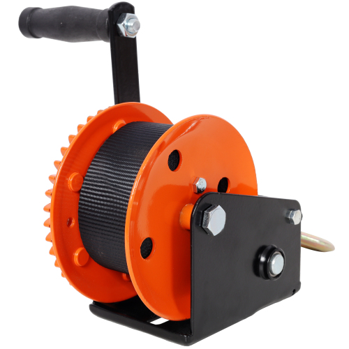 1200LBS Hand Winch,with 19.6FT Black Strap - Image 6