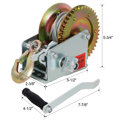 1200LBS Hand Winch - Image 8